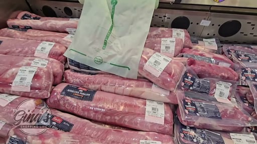 Boneless Pork Loin Vacuum Packaged