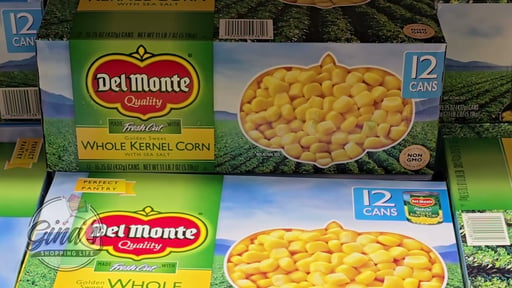 Del Monte Whole Kernel Corn 12/15.25 oz