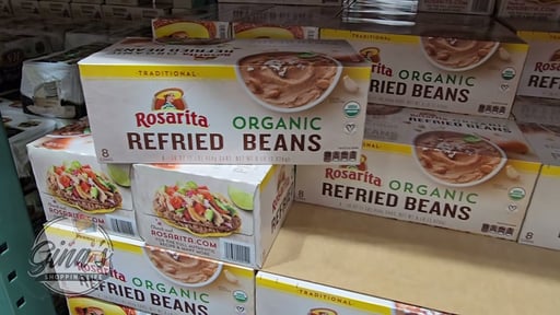 Rosarita Organic Refried Beans 8/16 oz