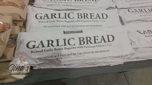 Roasted Garlic Butter Baguette with Parmesan Cheese 2 Pack