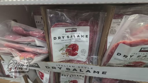 Kirkland Signature Reduced Sodium Salame 2/16 oz