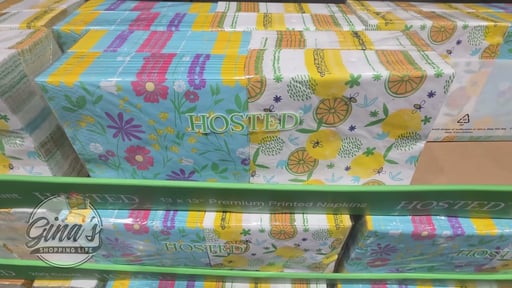 Hosted Spring Napkin 200 ct