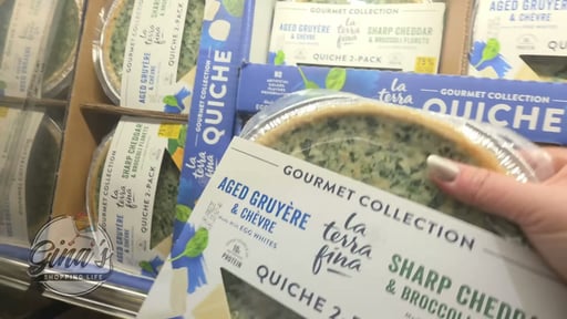 La Terra Fina Quiche Variety Pack, Aged Gruyère & Chèvre and Sharp Cheddar & Broccoli Florets, 2 Count, 23 oz Each