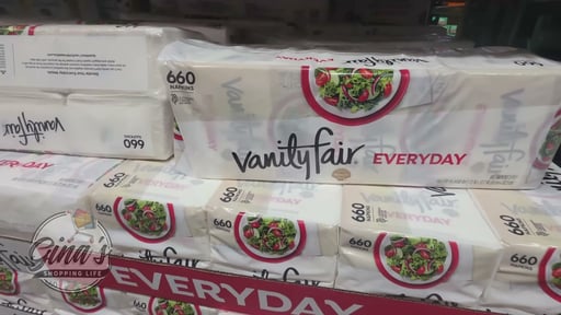 Vanity Fair 2 Ply Everyday Napkins 660 ct