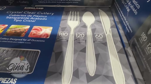 Kirkland Signature Clear Cutlery Combo 360 CT