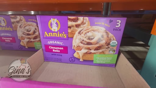 Annie's Organic Cinnamon Rolls 3/17.5 oz