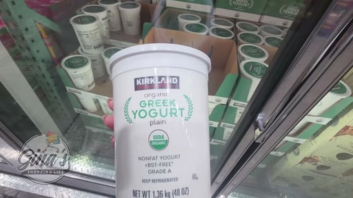 Kirkland Signature Organic Greek Yogurt 48 oz