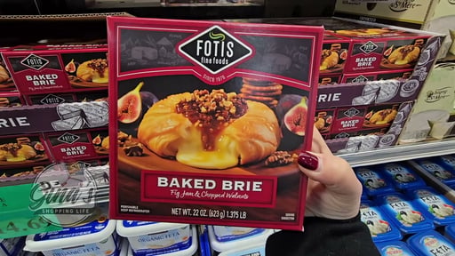 Fotis Fine Foods Baked Brie with Walnuts and Fig