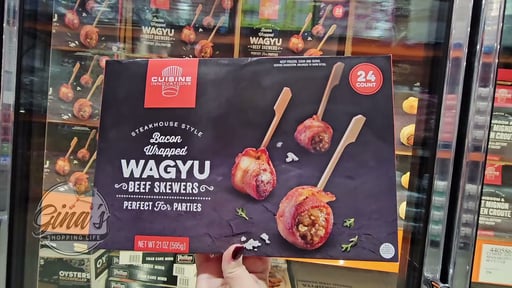 Cuisine Innovation Bacon Wrapped Wagyu Skewers 24 Count