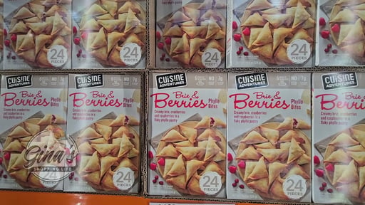 Cuisine Adventures Brie & Berries Phyllo Bites
