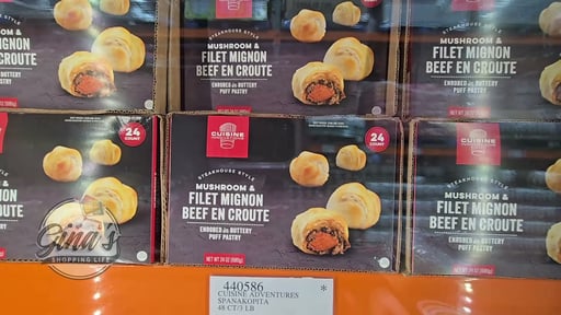 Cuisine Innovations Mushroom & Filet Mignon Beef en Croute