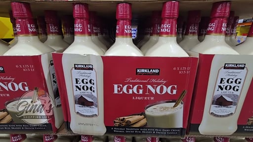 Kirkland Signature Traditional Holiday Egg Nog Liqueur