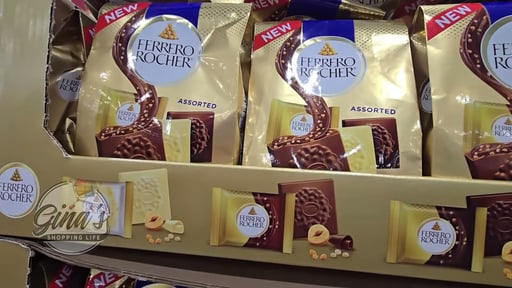 Ferrero Rocher Assorted Squares 16.6 Ounce Bag