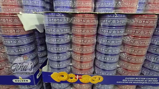 Kelsen Danish Butter Cookies, 4/16 Ounce Tins