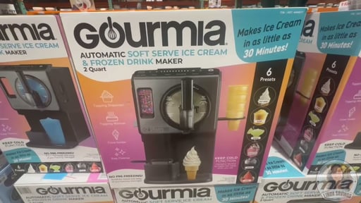 Gourmia Soft Serve Ice Cream and Frozen Drink Maker