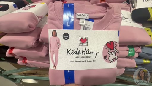 Keith Haring Women's Crew & Jogger Lounge Set