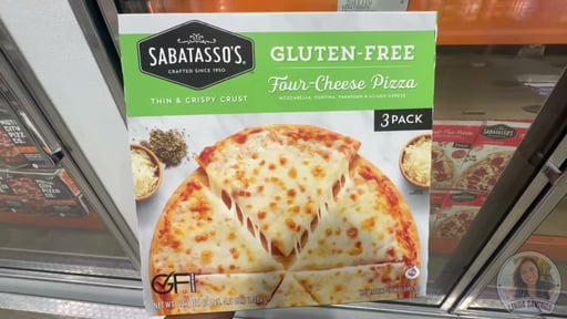 Sabatasso's Gluten Free Four-Cheese Pizza 3-Pack (17.5 oz each)