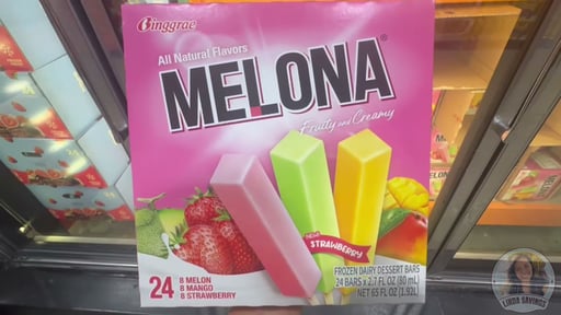 Melona Ice Bars Mango/Strawberry/Melon 24 Count, 2.7 oz Each