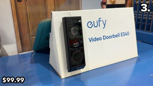 eufy E340 Video Doorbell with Dual Cameras