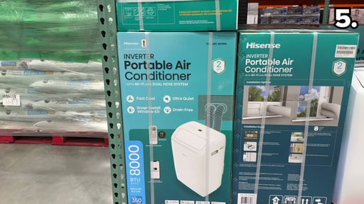 Hisense Inverter Portable Air Conditioner 8,000 BTU
