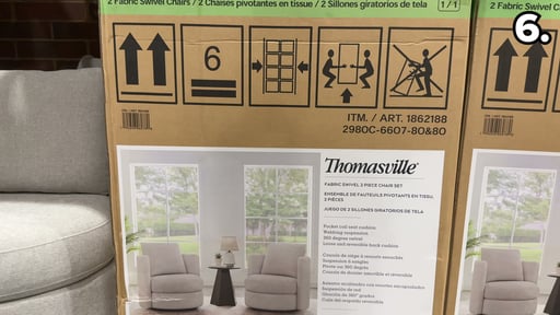 Thomasville Davos Fabric 2-Pack Gray Chairs