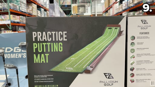 Palladium Practice Putting Golf Mat