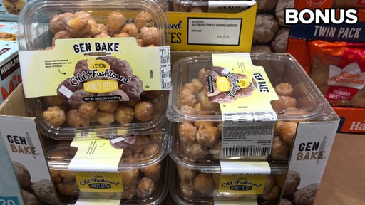 Gen Bake Lemon Old Fashioned Donut Bites