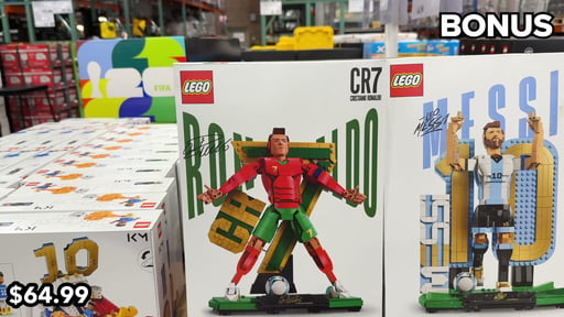 Lego Football Icon Sets (Ronaldo, Messi)