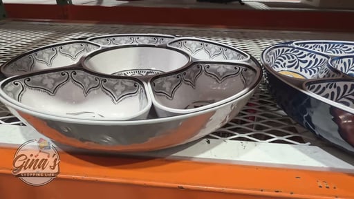 Melamine 15" 7-Piece Lazy Susan with Lid