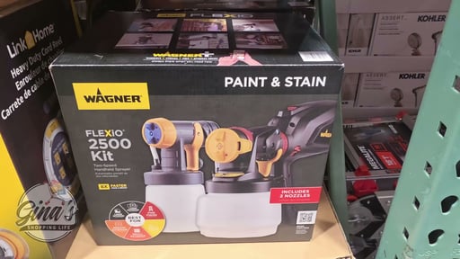 Wagner FLEXiO 2500 Paint Sprayer Bundle with Detailed Finish