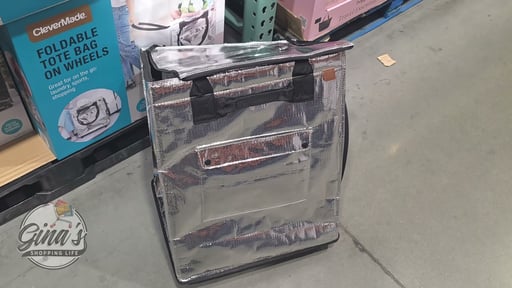 CleverMade Foldable Tote Bag on Wheels