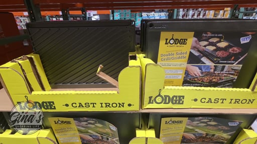 Lodge Seasoned Cast Iron Reversible Grill/Griddle