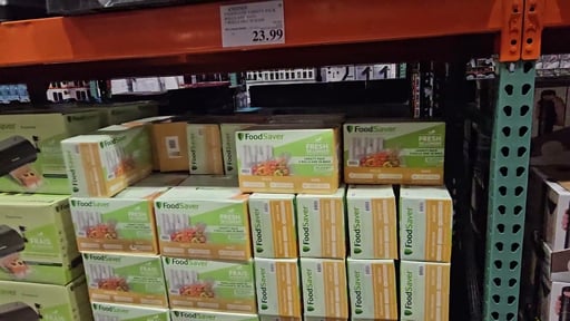 FoodSaver Variety Pack Rolls and Bags, 5 Rolls and 36 Bags