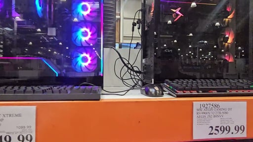 MSI Aegis ZS2 Gaming Desktop - AMD Ryzen 9 9900X / 32GB / 2TB / RTX 5080
