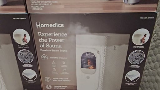 HoMedics Premium Portable Steam Sauna