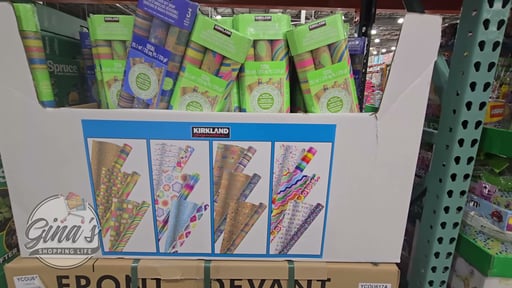 Kirkland Signature Everyday Gift Wrap, 270 Sq. Ft. Total