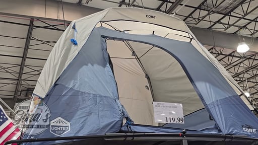 CORE 6-Person Lighted Dome Tent