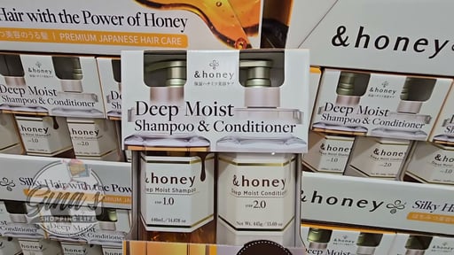&Honey Deep Moist Shampoo & Conditioner