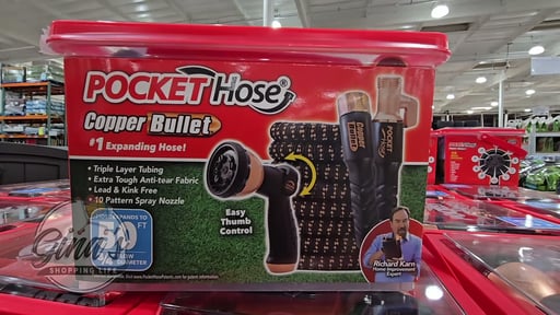 Pocket Hose Copper Bullet 50ft Hose
