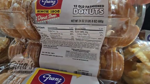 Franz Old Fashioned Glazed Donuts, 12 ct, 24 oz