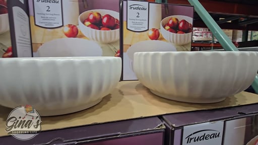 Trudeau Bloom Nesting Serving Bowls, 2-Pack