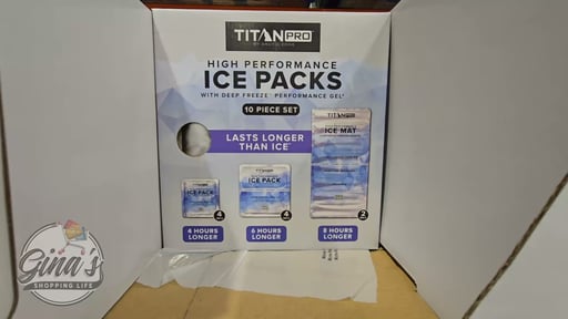 Titan Pro Ice Pack Set 10 Piece Set