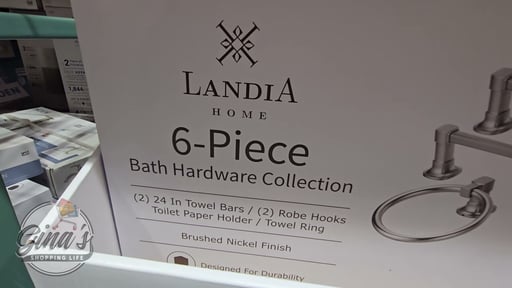 Landia 6-Piece Bath Hardware Set