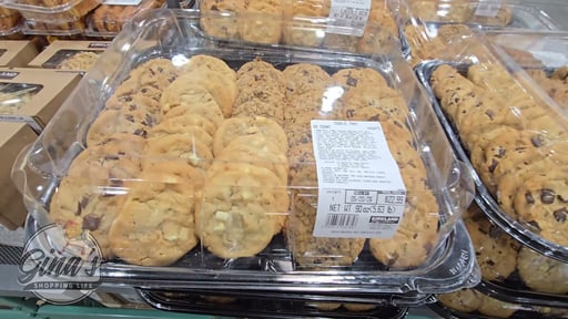 Kirkland Signature Cookie Tray 60 Count