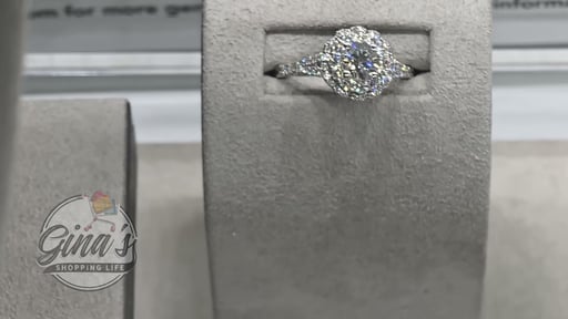 Platinum Round Diamond Ring
