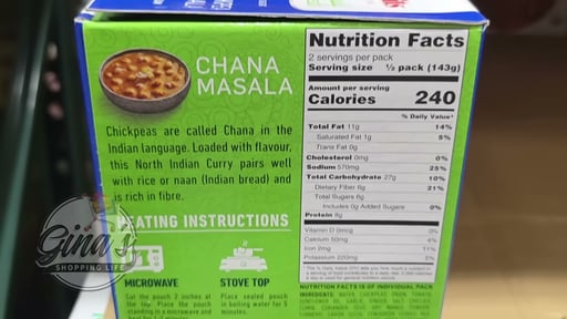 Gits Chickpea Masala