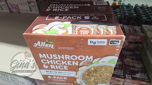 Allen Family Foods Mushroom Chicken Rice Soup