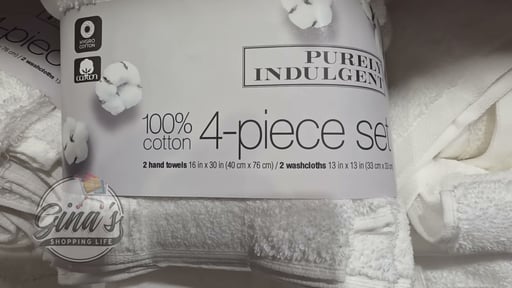 Purely Indulgent 4PK Hand Wash Set White