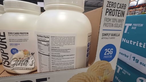 Isopure Zero Carb Protein Vanilla, 3.4 lbs