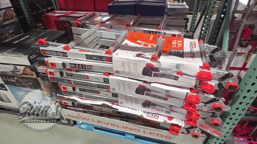 Little Giant MegaLite + Multi Use Ladder with Safety Levelers